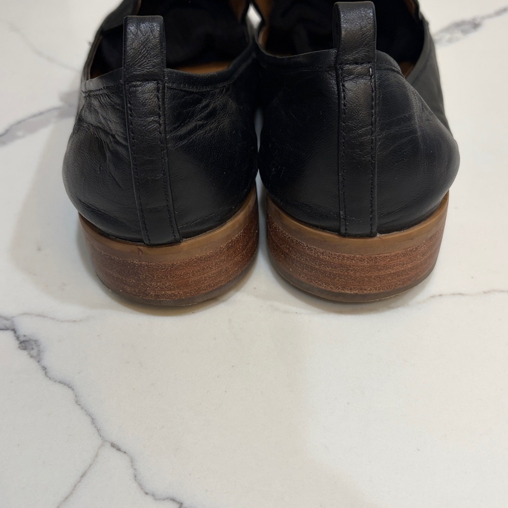 Susina black leather loafers - Picture 2 of 5